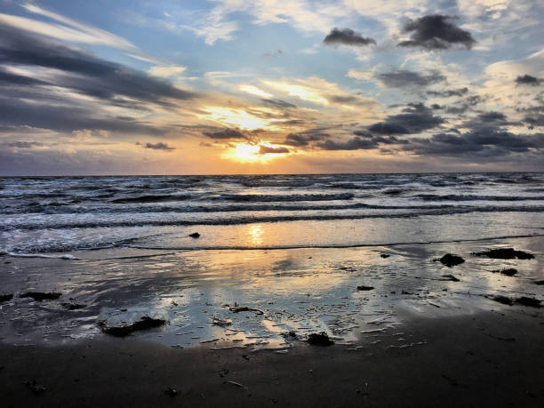 istock A view of a sunset over Blackpool 1134334448