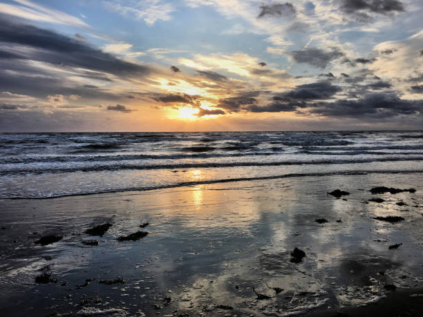 istock A view of a sunset over Blackpool 1134334495