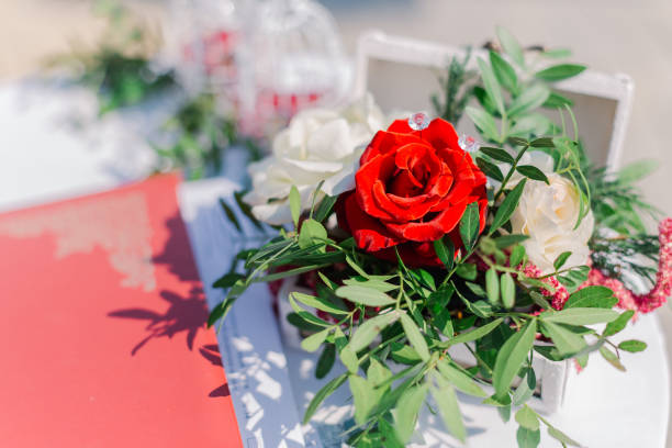 istock Details of the decor wedding wedding registration 1134343314
