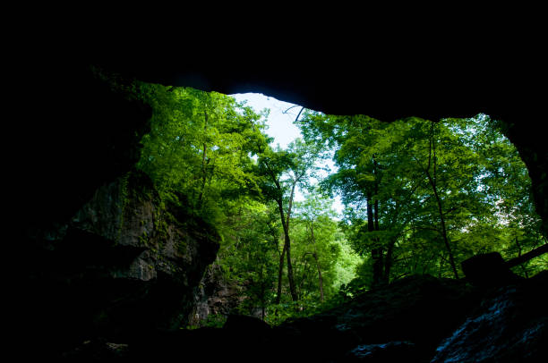 istock Maquoketa Caves SP - Rugged Entrance 1134348224
