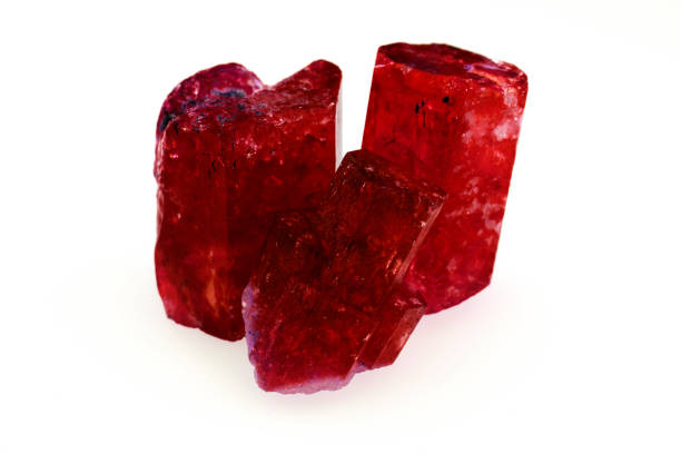 istock rough  ruby sapphire and gemstone crystal for jewelry 1134352327