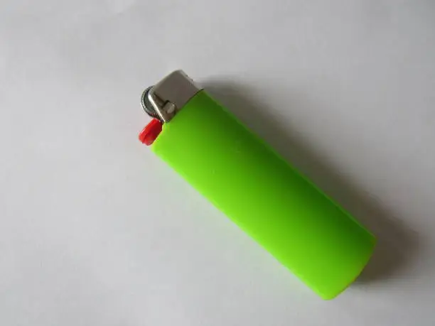 Photo of Green Bic Lighter