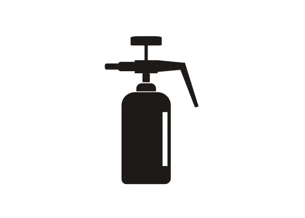 Vector illustration of water sprayer simple icon