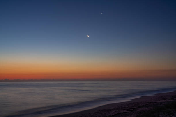 istock Moonrise on the Space Coast of Florida 1134371277