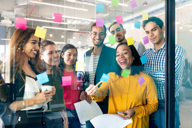 istock Start up meeting in Co-working office 1134373720