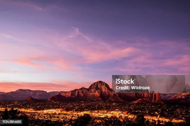 Sedona Mountains Viewed From Airport Mesa In Arizona Usa Stock Photo - Download Image Now