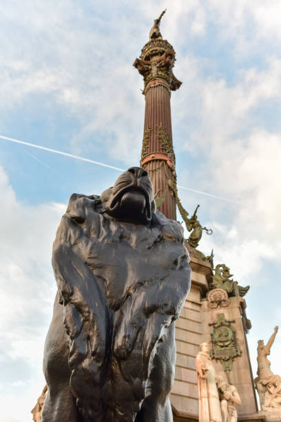 istock Columbus Monument - Barcelona, Spain 1134386228