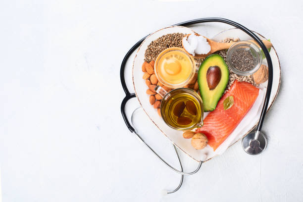 istock Selection of healthy fat sources 1134390317