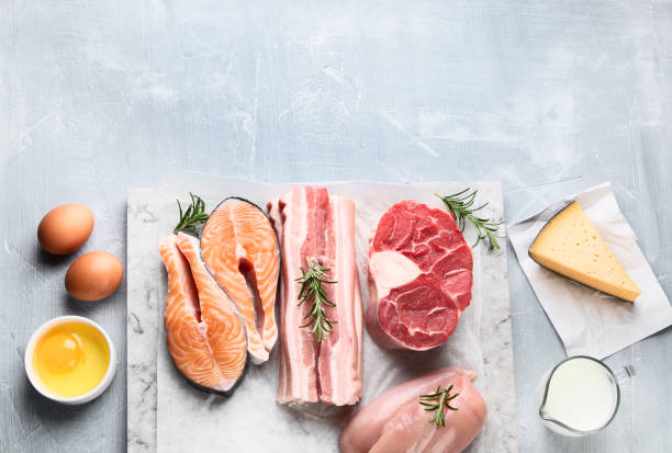 istock Foods high in animal protein 1134390408