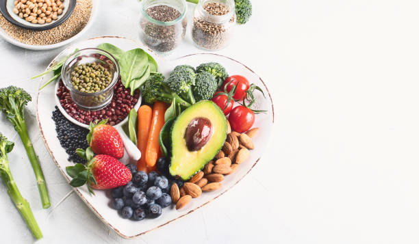 istock Vegetarian, vegan food ingredients 1134391011