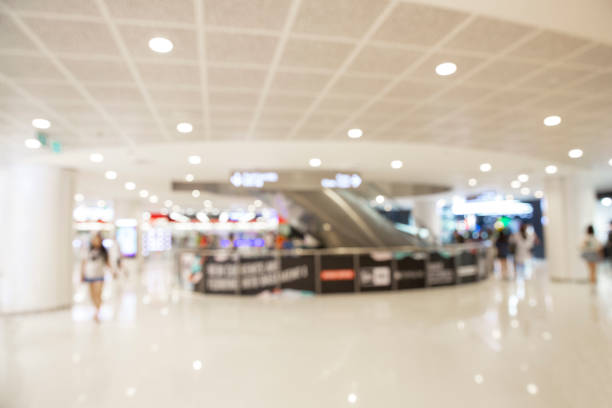istock Abstract blurred beautiful luxury shopping mall and retail store interior for background 1134392216