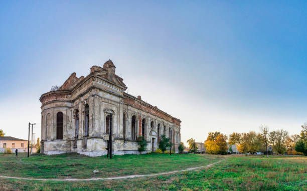istock Abandoned Zelts Catholic Church, Ukraine 1134395285