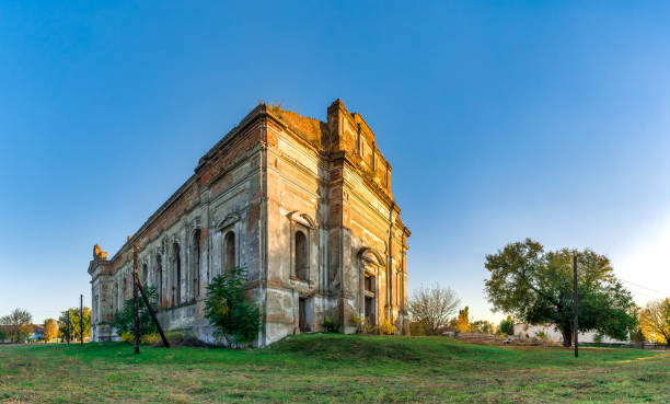 istock Abandoned Zelts Catholic Church, Ukraine 1134395287