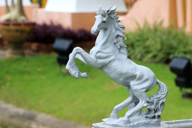 An ancient East Asian decorative piece of a mythical creature.