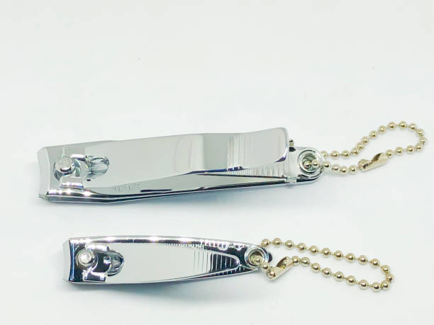istock Stainless steel colored nail clipper 1134405716