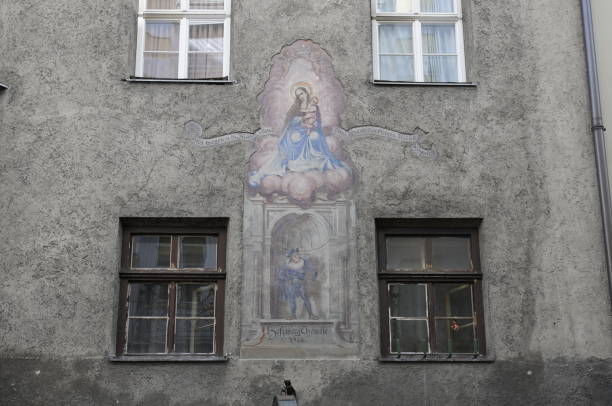 Mural painting in Innsbruck