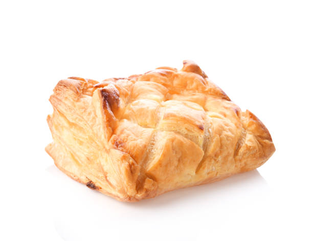 istock Puff pastry isolated on a white background 1134416204