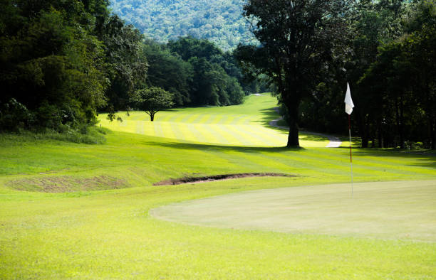 istock A beautiful golf course in the sunny day 1134417523