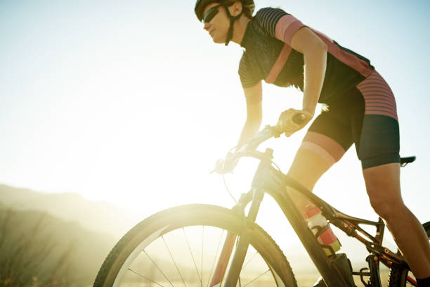 istock Feet on the pedals, head in the clouds 1134418436