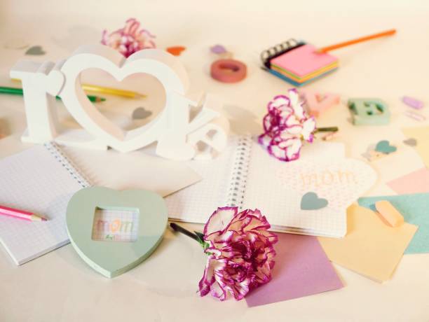 istock Decorative composition for congratulations on Mother's Day 1134421229