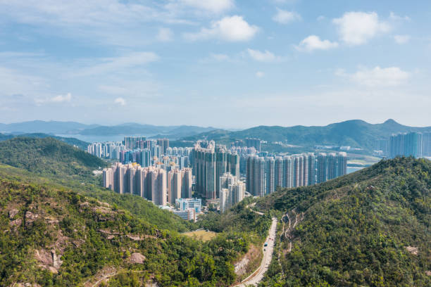 istock Residential area in Hong Kong 1134422672