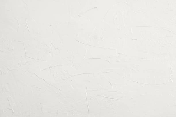 istock Blank white grunge cement wall texture background, banner 1134423400