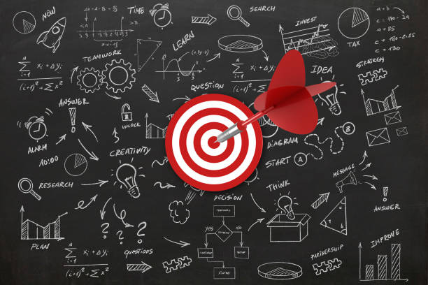 istock Dart target business success idea innovation 1134425086