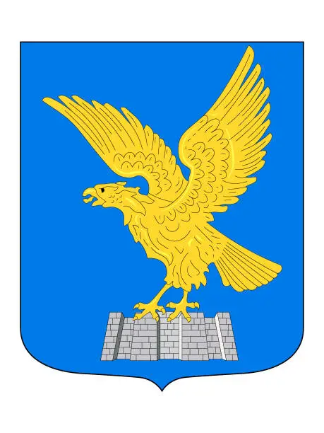 Vector illustration of Coat of Arms of the Italian region of Friuli-Venezia Giulia