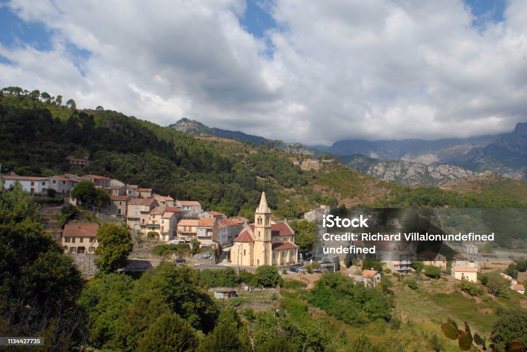 Village of Vizzavona in Corsica village Corsica Corsica Stock Photo