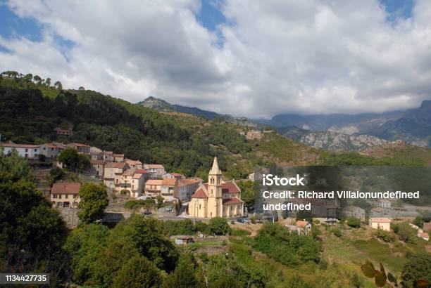 Village Of Vizzavona In Corsica Stock Photo - Download Image Now - Corsica, Europe, Famous Place