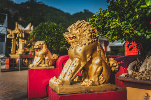 istock Hong Kong, November 2018 - Ten Thousand Buddhas Monastery (Man Fat Sze) 1134428688