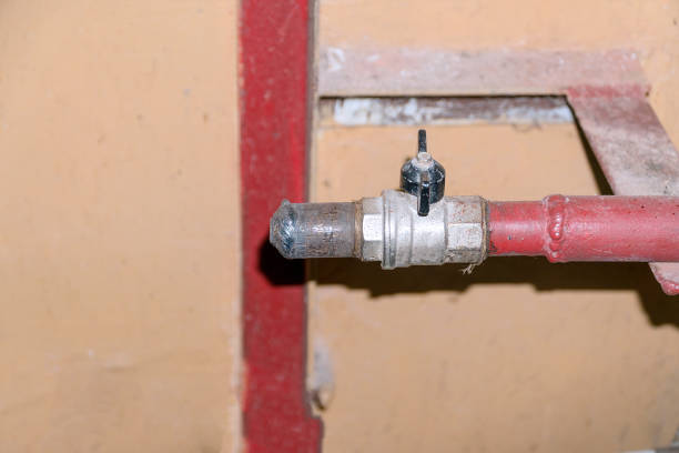 istock Tap the plug on a metal pipe 1134430330