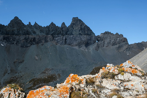 Alpine Landscape around Flims Laax