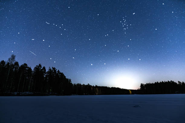 istock Astrophoto over lake 1134435512