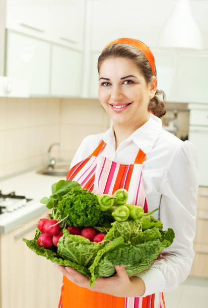 istock Woman cooking in the kitchen 1134446200
