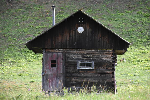 istock Little house in the mountains 1134452797