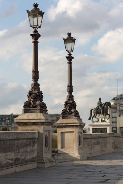 Paris, France, July 1, 2013 : Paris cityscape. View of Pont Neuf Bridge