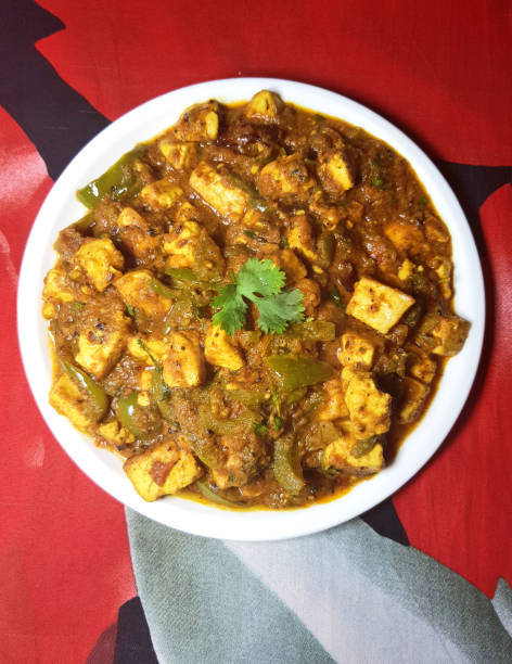 istock Paneer Shimla mirch spicy curry 1134459640