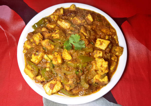 istock Paneer Shimla mirch spicy curry 1134459656