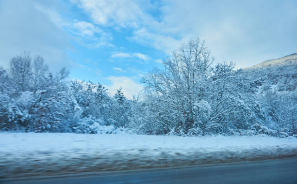 istock On the road in winter 1134466403