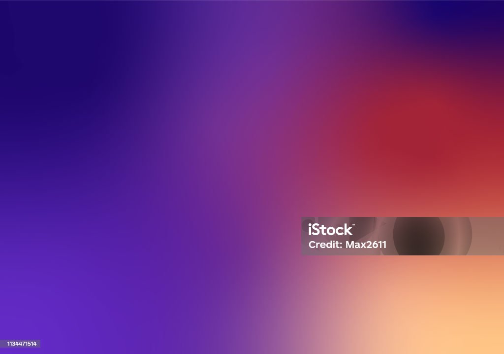 Defocused Blurred Motion Abstract Background Purple Red Color Gradient stock vector