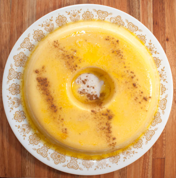 istock close view of a home made vanilla and cinnamon flan 1134473310