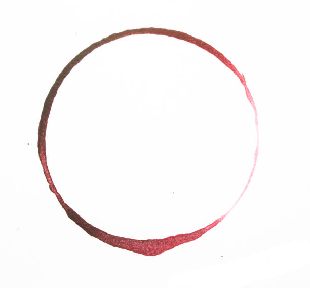 istock Watercolour Coffee Cup Drink Stain On White Background 1134473435