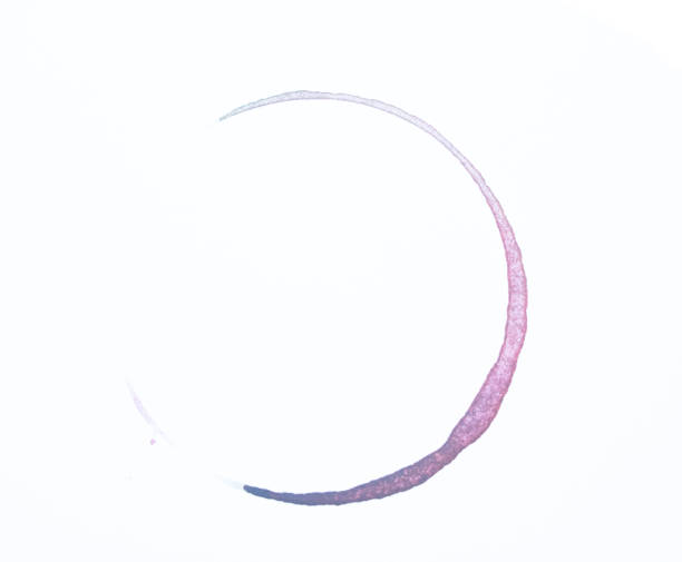 istock Watercolour Coffee Cup Drink Stain On White Background 1134475733