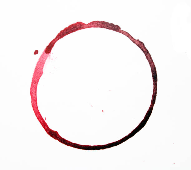 istock Watercolour Coffee Cup Drink Stain On White Background 1134475880