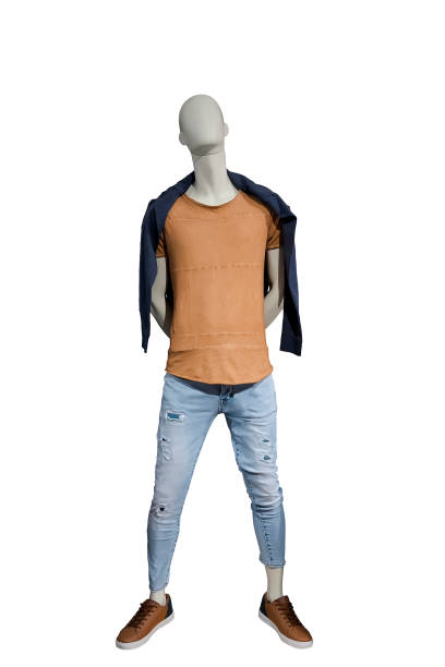 istock Full-length male mannequin. 1134476137