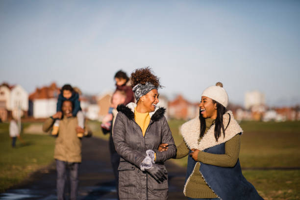 istock Family Out For A Walk 1134476275