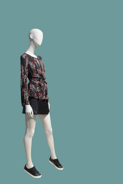 istock Full-length female mannequin. 1134476379
