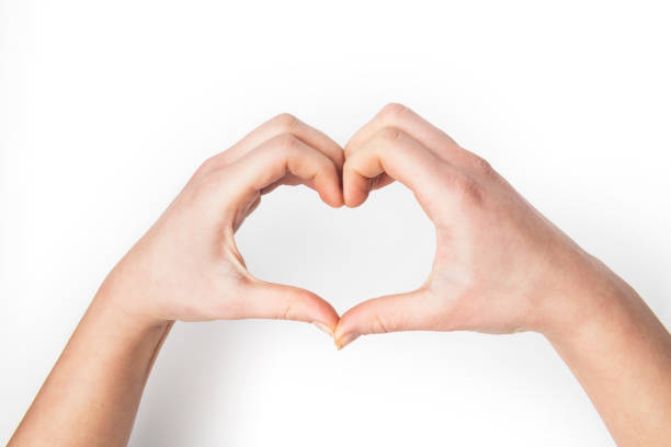 istock Hands in the Shape of a Heart 1134477746
