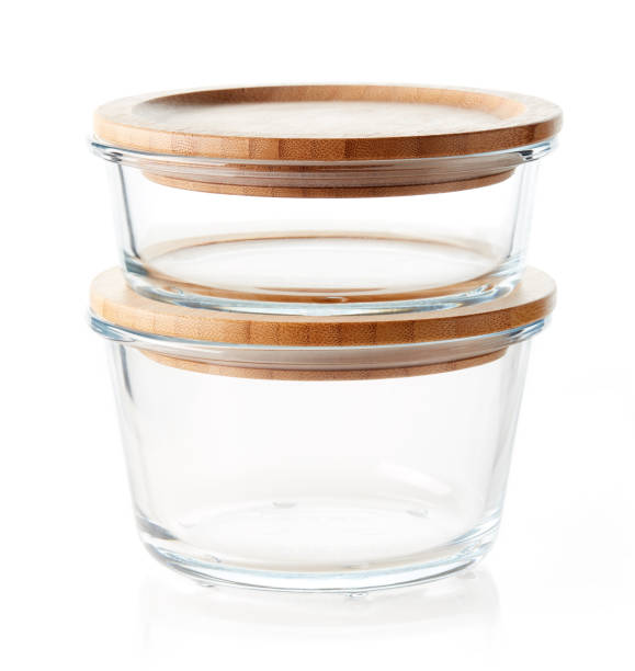 istock Glass food containers isolated on white 1134478819